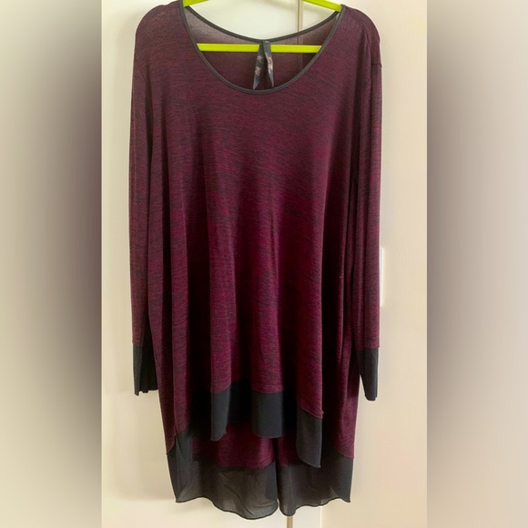 Melissa McCarthy Seven7 Long Sleeved Blouse - Picture 6 of 10